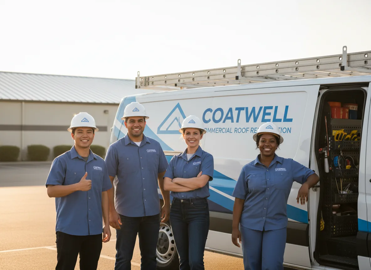 Commercial roof coating company in Pilot, VA